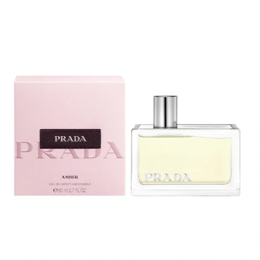 🆕 PRADA AMBER PERFUME FRAGRANCE 2.7 oz large bottle NEW SEALED DISCONTINUED NIB - Picture 2 of 8
